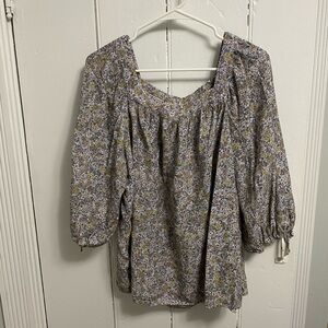 Lauren Conrad Floral Top